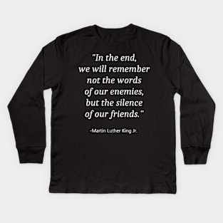 Quote For Memorial Day Kids Long Sleeve T-Shirt